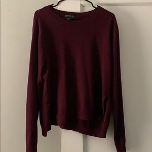 Forever 21 Plus maroon sweater